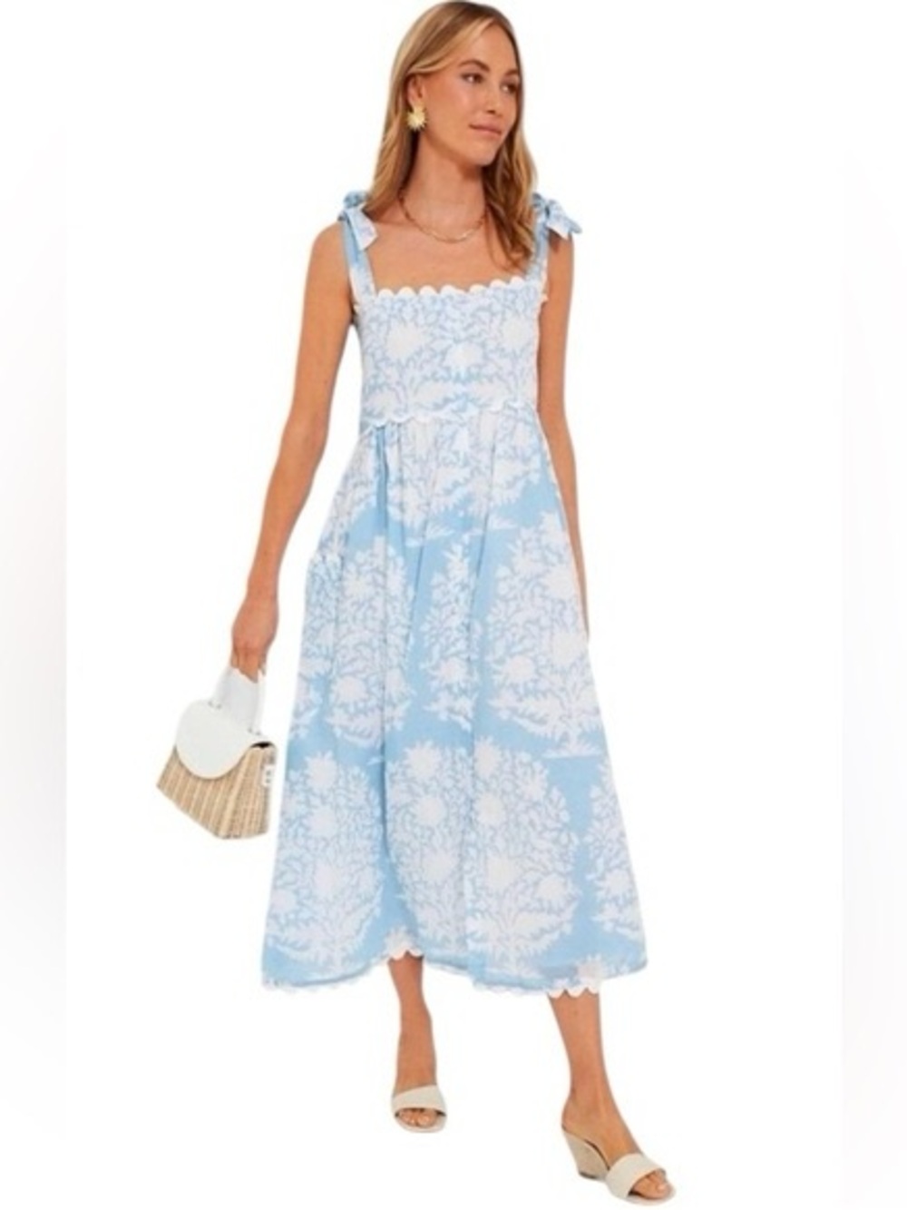 Juliet Dunn x Tuckernuck Palladio Ric Rac Midi Dress